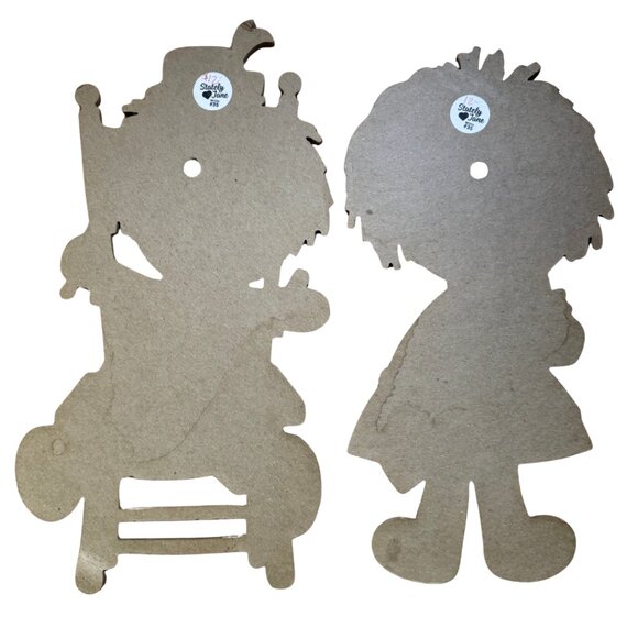 Bobbs Merrill Co. Raggedy Ann & Andy Cardboard Cutouts Vintage 1972 - Picture 8 of 9